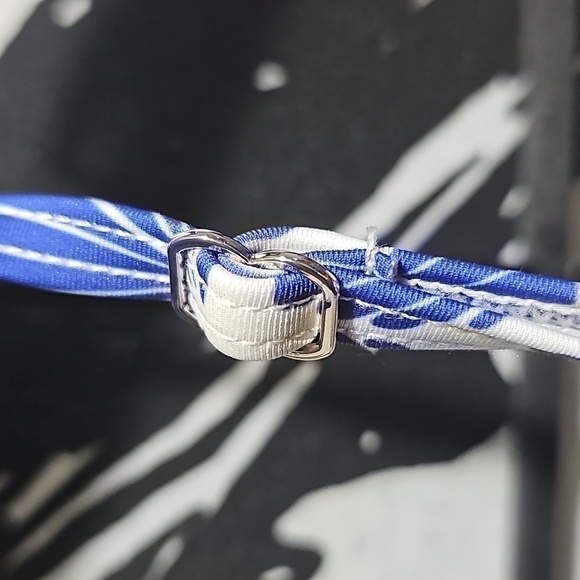 Kate Spade New York Blue Beryy Seashell Swim Padded Bra Size Large NWT - Picture 6 of 10